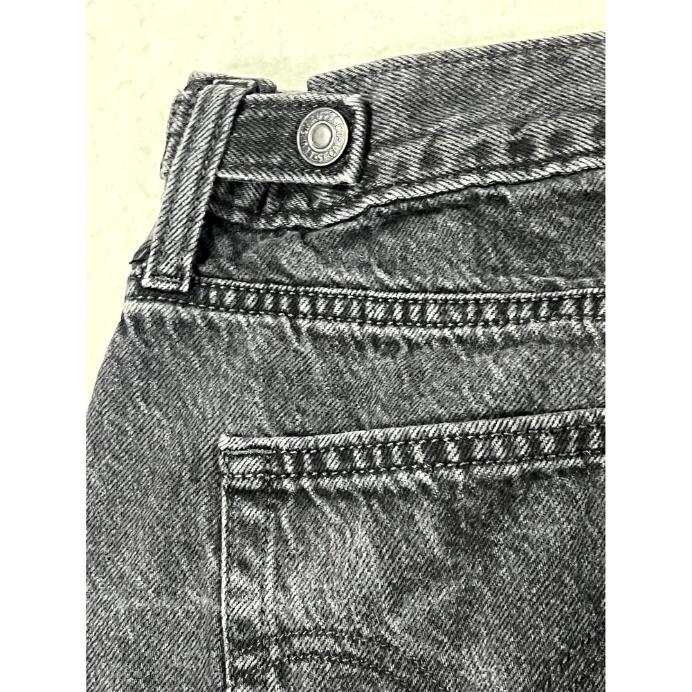 Levi Strauss & Co Cinch Baggy Jeans Womens 31x31 Black High Rise Straight Leg - Picture 10 of 16